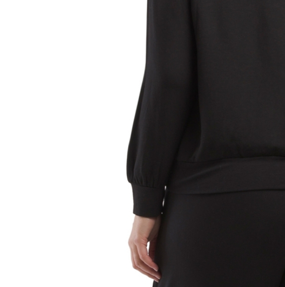 Workshop Plus Black Knit Ribbed Joggers Set Light Inner Fleece - Picture 5 of 5